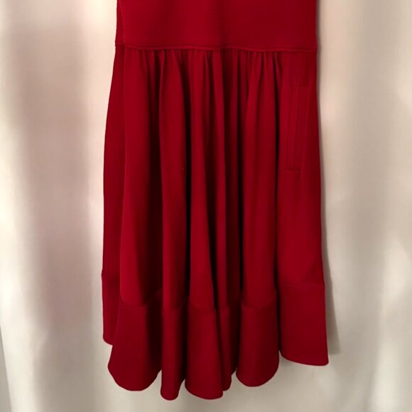 Red Diane Von Furstenberg Dress - Picture 2 of 5